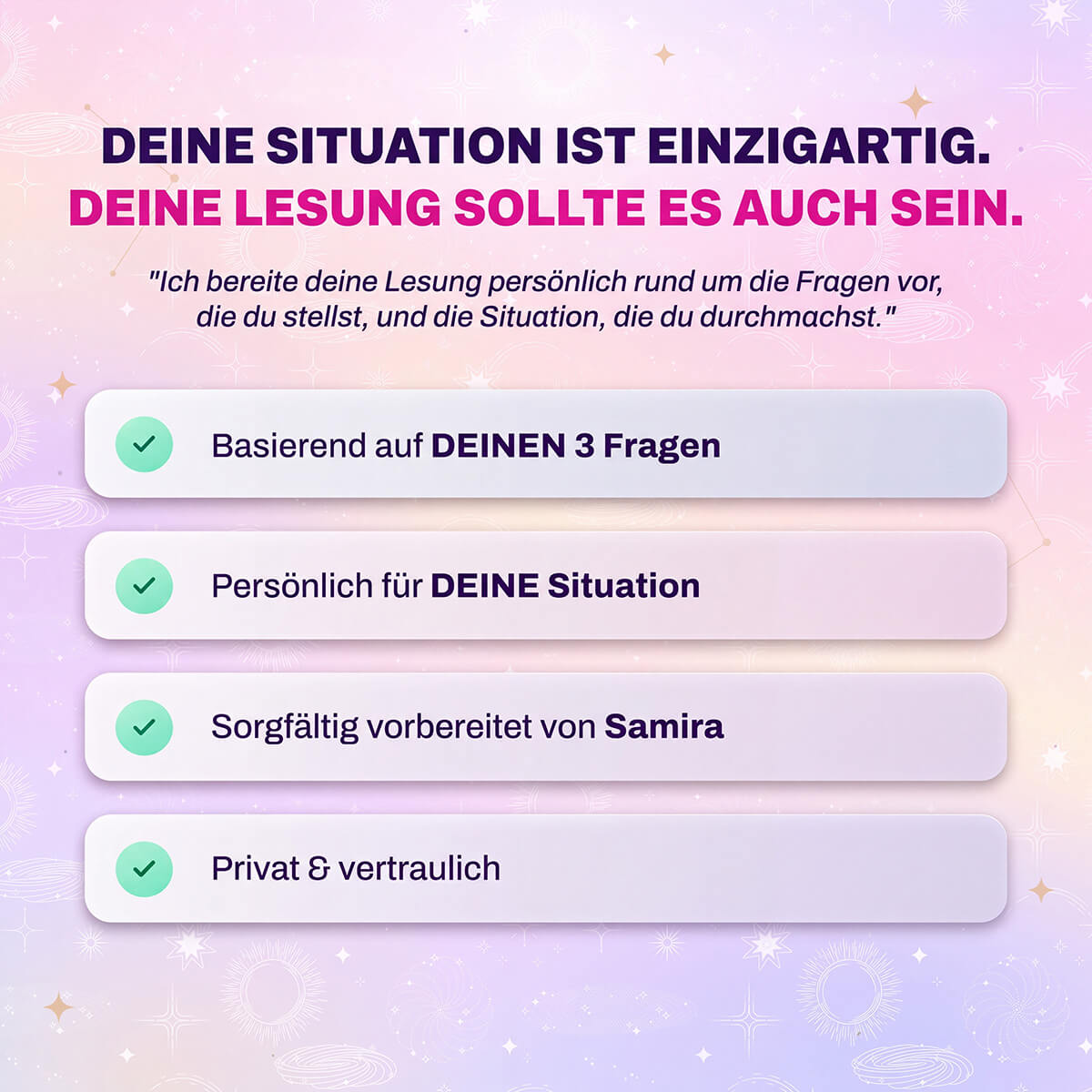 Vollständige spirituelle Beratung mit Samira thumbnail-image-4