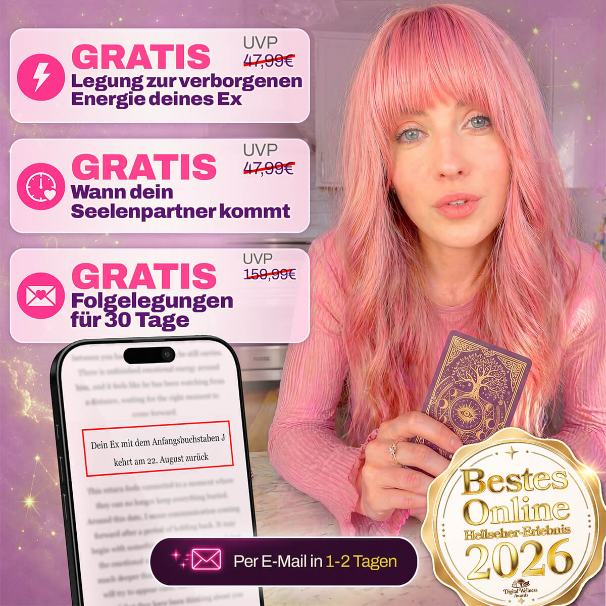 Vollständige psychische Lesung von Samira thumbnail-image-1
